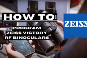 Programing Zeiss Victory RF Binoculars.